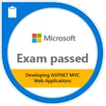 Exam passed 486: Developing ASP.NET MVC Web Applications